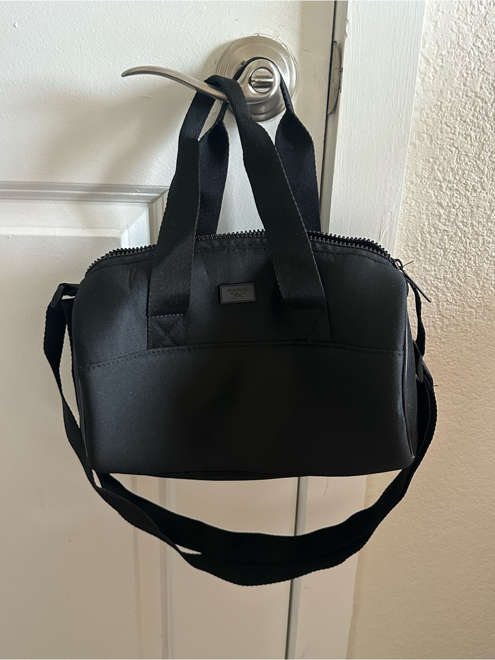 Reebok Black Mini Barrel Bag